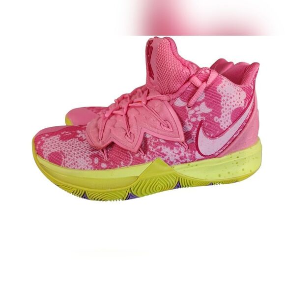 Nike Kyrie 5 SBSP Patrick Star Lotus Pink University Red - Picture 2 of 9